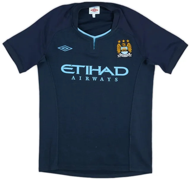 2010-12 Manchester City Away Shirt - 9/10 - (L.Boys)