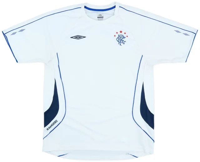 2007-08 Rangers Umbro Training Shirt - 9/10 - (XL)
