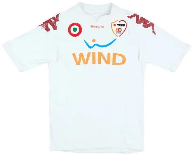 2007-08 Roma Away Shirt - 5/10 - (XL)