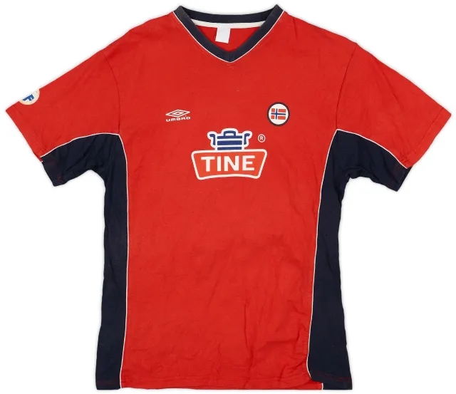 2000-01 Norway Umbro Training Shirt - 9/10 - (L)