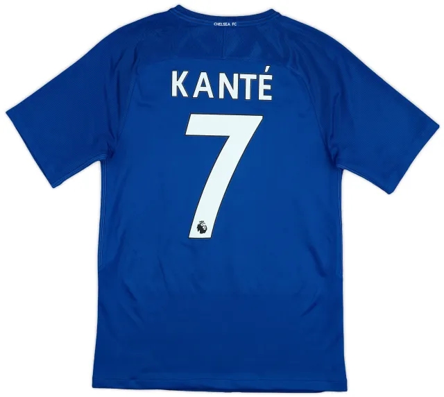 2017-18 Chelsea Home Shirt Kante #7 - 7/10 - (S)