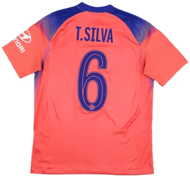 2020-21 Chelsea Third Shirt T. Silva #6 - 5/10 - (M)
