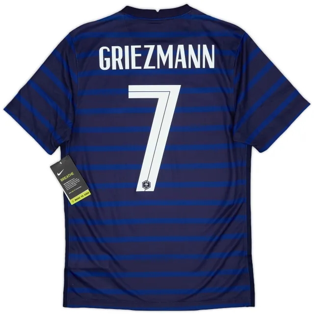 2020-21 France Home Shirt Griezmann #7 (S)