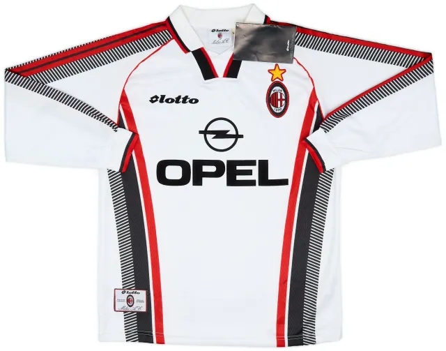 1997-98 AC Milan Away L/S Shirt (M)