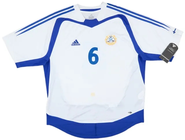 2004-06 Finland Home Shirt #6 (XL)