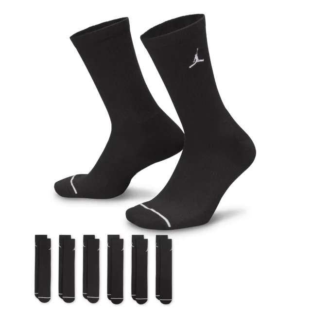 Nike Jordan Everyday Cushioned Crew Socks - Black