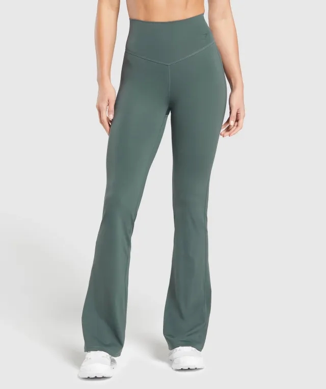  Elevate Flared Leggings 2.0 - Slate Teal