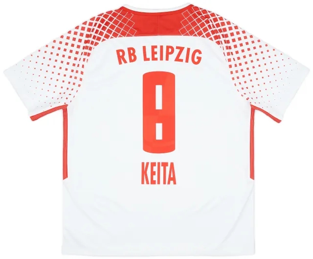 2017-18 RB Leipzig Home Shirt Keita #8 (XL)