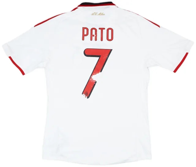 2009-10 AC Milan Away Shirt Pato #7 - 4/10 - (M)