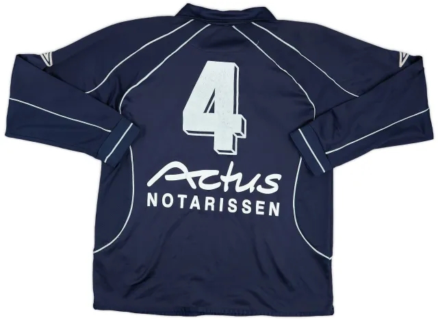 2002-04 AZ Alkmaar Away L/S Shirt #4 - 7/10 - (L)