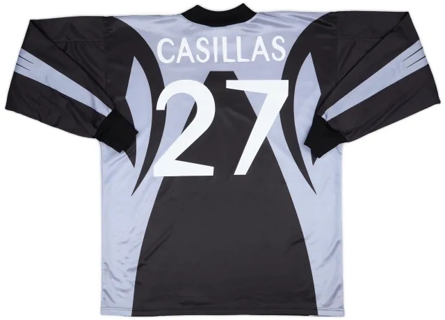 1999-01 Real Madrid GK Shirt Casillas #27 - 9/10 - (XL)