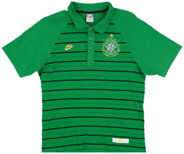 2007-08 Celtic Nike Polo Shirt - 8/10 - (L)