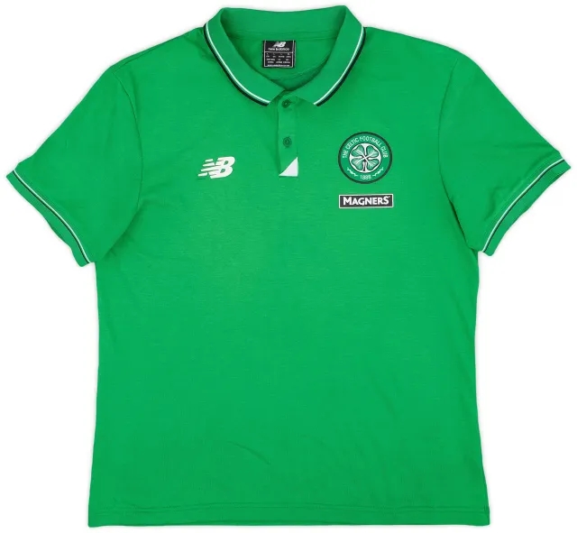 2015-16 Celtic New Balance Polo Shirt - 5/10 - (L)