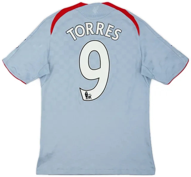 2008-09 Liverpool Away Shirt Torres #9 - 9/10 - (S)