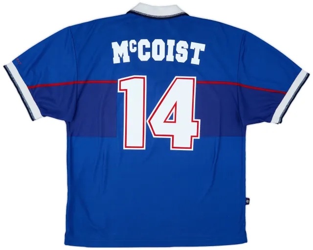 1997-99 Rangers Home Shirt McCoist #14 - 7/10 - (XL)