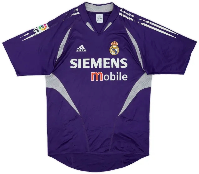 2004-05 Real Madrid GK S/S Shirt - 4/10 - (S)