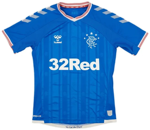 2019-20 Rangers Home Shirt - 8/10 - (S)