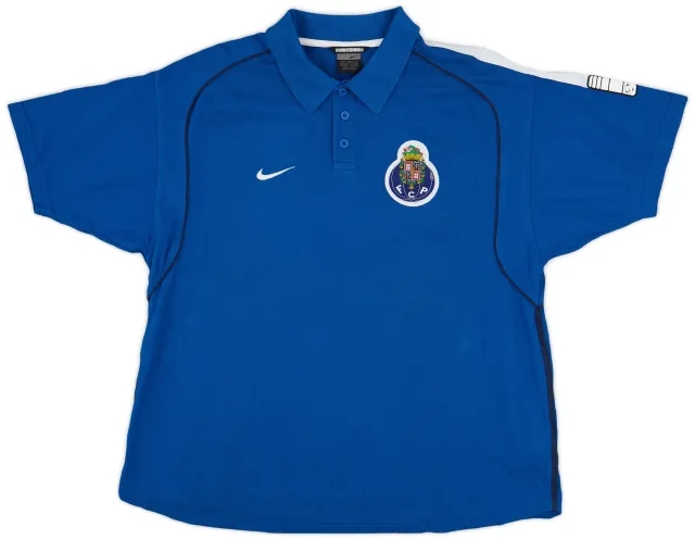 2002-03 Porto Nike Polo Shirt - 9/10 - (L)