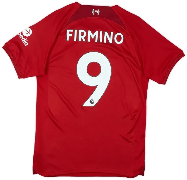 2022-23 Liverpool Home Shirt Firmino #9 - 8/10 - (S)