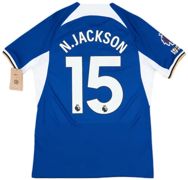 2023-24 Chelsea Home Shirt N. Jackson #15 (M)
