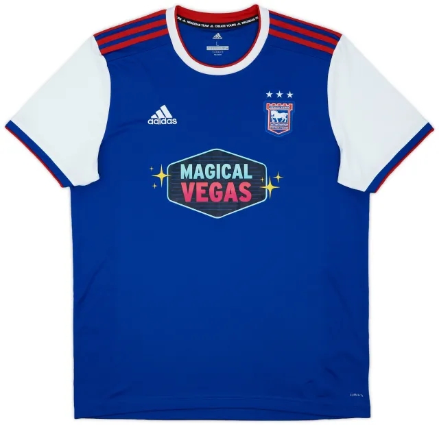 2018-19 Ipswich Home Shirt - 8/10 - (L)