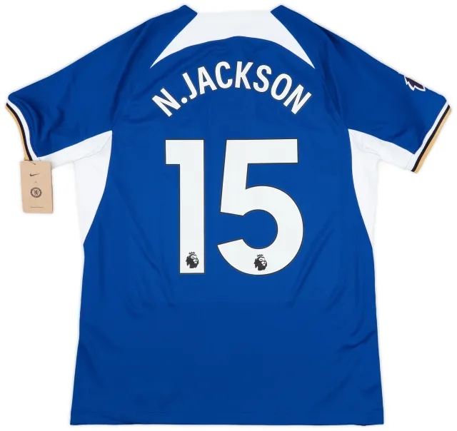 2023-24 Chelsea Home Shirt N. Jackson #15 (L)