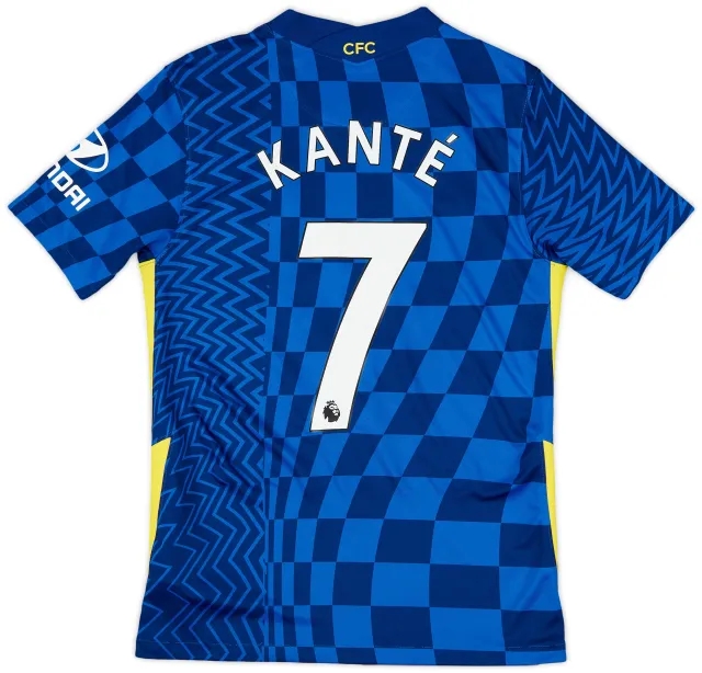 2021-22 Chelsea Home Shirt Kante #7 - 6/10 - (S)