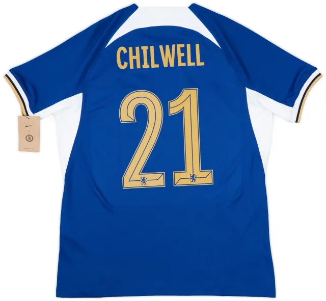 2023-24 Chelsea Home Shirt Chilwell #21 (L)
