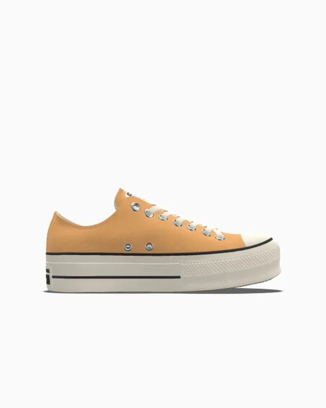 Converse Custom Chuck Taylor All Star Lift Platform By You - Red