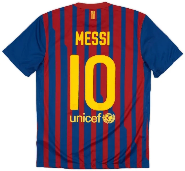 2011-12 Barcelona Home Shirt Messi #10 - 6/10 - (M)