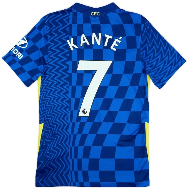 2021-22 Chelsea Home Shirt Kante #7 - 10/10 - (S)