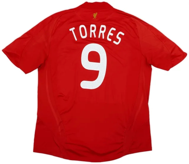 2008-10 Liverpool Home Shirt Torres #9 - 5/10 - (XXL)