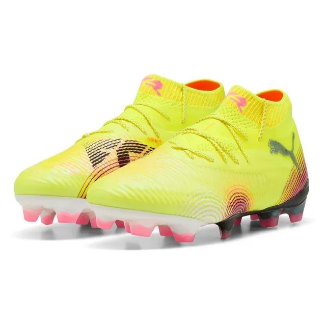 PUMA Future 8 Ultimate FG Football Boots Women, Yellow Alert/Black/Sun Struck
