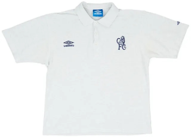 1998-00 Chelsea Umbro Polo Shirt - 8/10 - (S)