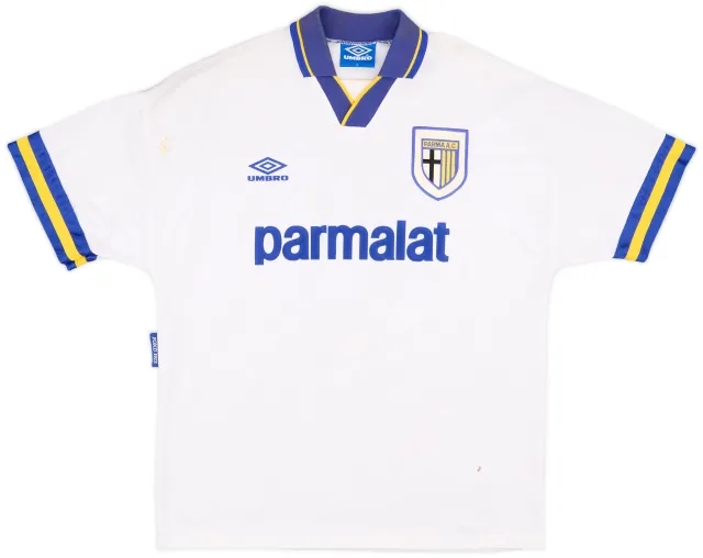 1993-94 Parma Match Issue Home Shirt #10