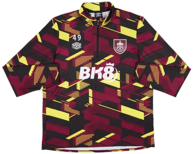 2023-24 Burnley Player Issue 1/4 Zip Training Top #49 (Muric) - 7/10 - (XL)