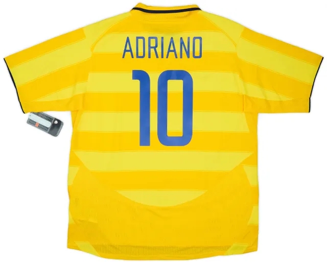 2003-04 Inter Milan Away Shirt Adriano #10 (XL)