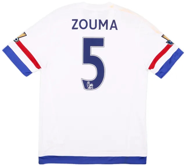 2015-16 Chelsea Player Issue Away Shirt Zouma #5