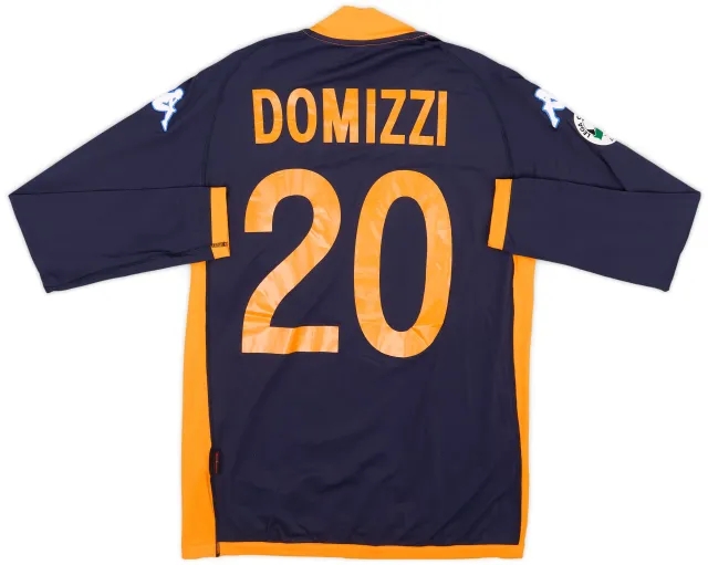 2004-05 Brescia Match Issue Third L/S Shirt Domizzi #20