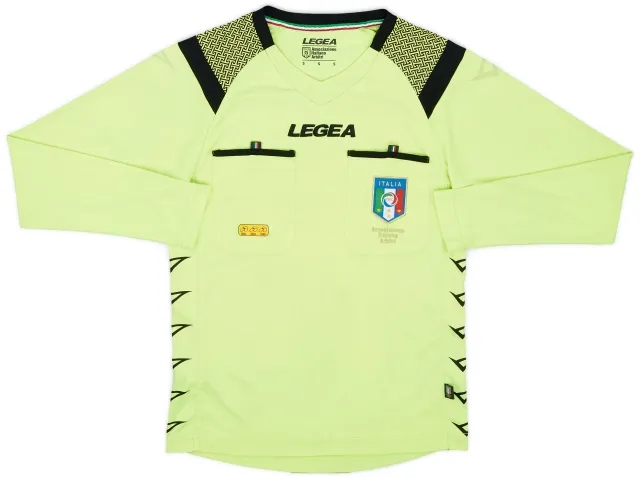 2022-23 Italy Legea Referee L/S Shirt - 6/10 - (S)