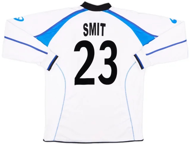 2003-04 Atalanta Match Issue Away L/S Shirt Smit #23