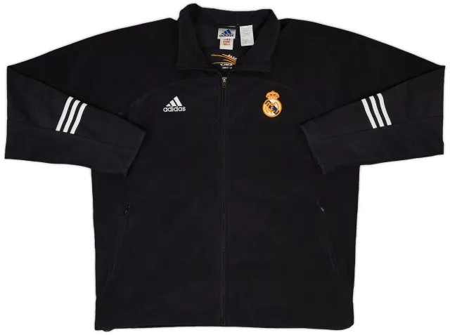 2001-02 Real Madrid adidas Centenary Track Jacket - 8/10 - (XL)