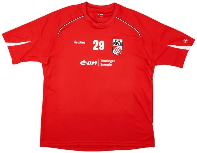 2017-18 Rot-Weiss Erfurt Jako Player Issue Training Shirt #29 - 9/10 - (M)
