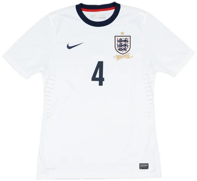 2013 England Match Issue Home Shirt #4