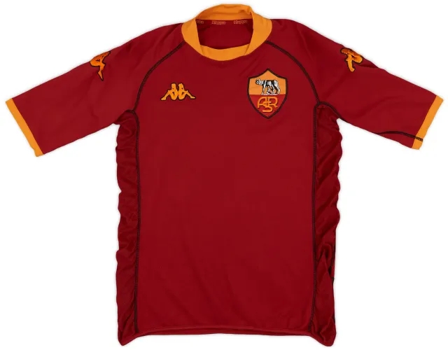 2002-03 Roma Home Shirt - 9/10 - (S)