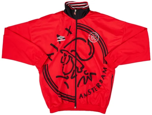 1997-98 Ajax Umbro Track Jacket - 8/10 - (L)