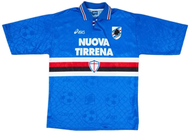 1995-96 Sampdoria Home Shirt - 6/10 - (L)