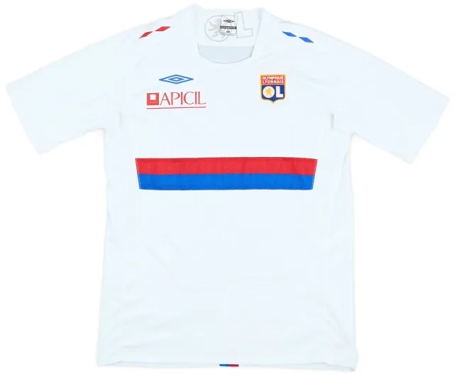 2009-10 Lyon Home Shirt - 7/10 - (L.Boys)