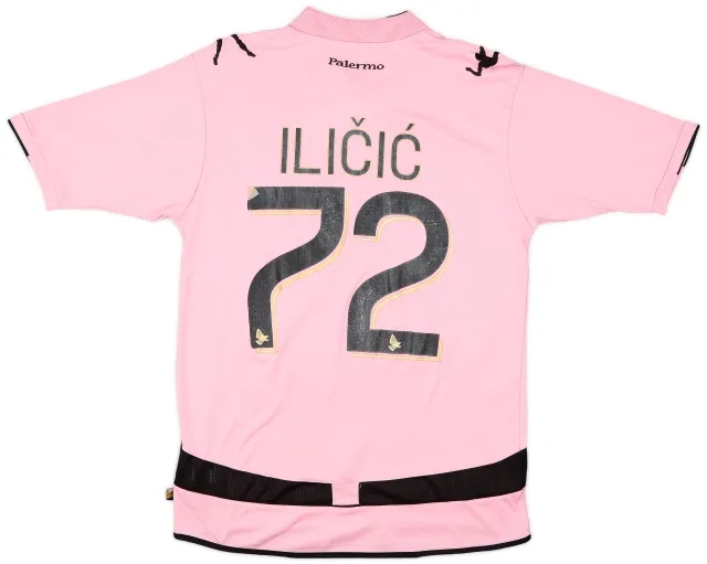 2010-11 Palermo Home Shirt Ilicic #72 - 5/10 - (L)