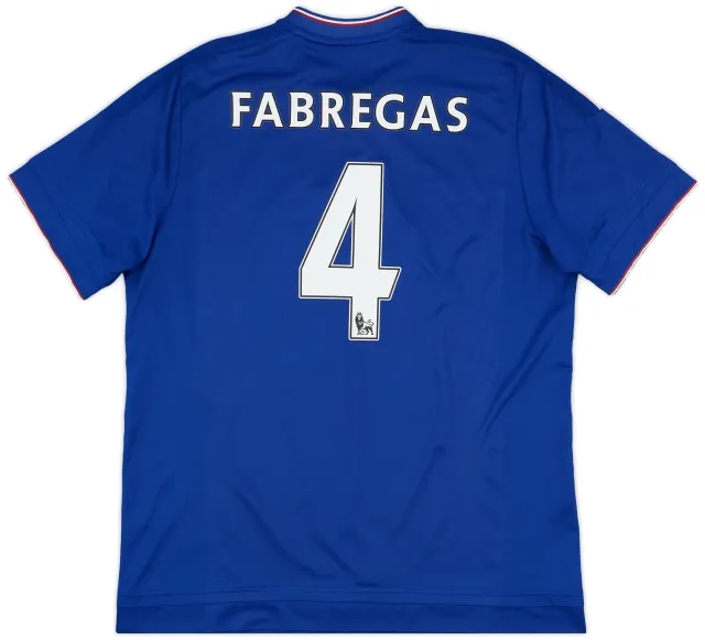 2015-16 Chelsea Home Shirt Fabregas #4 - 6/10 - (XL)